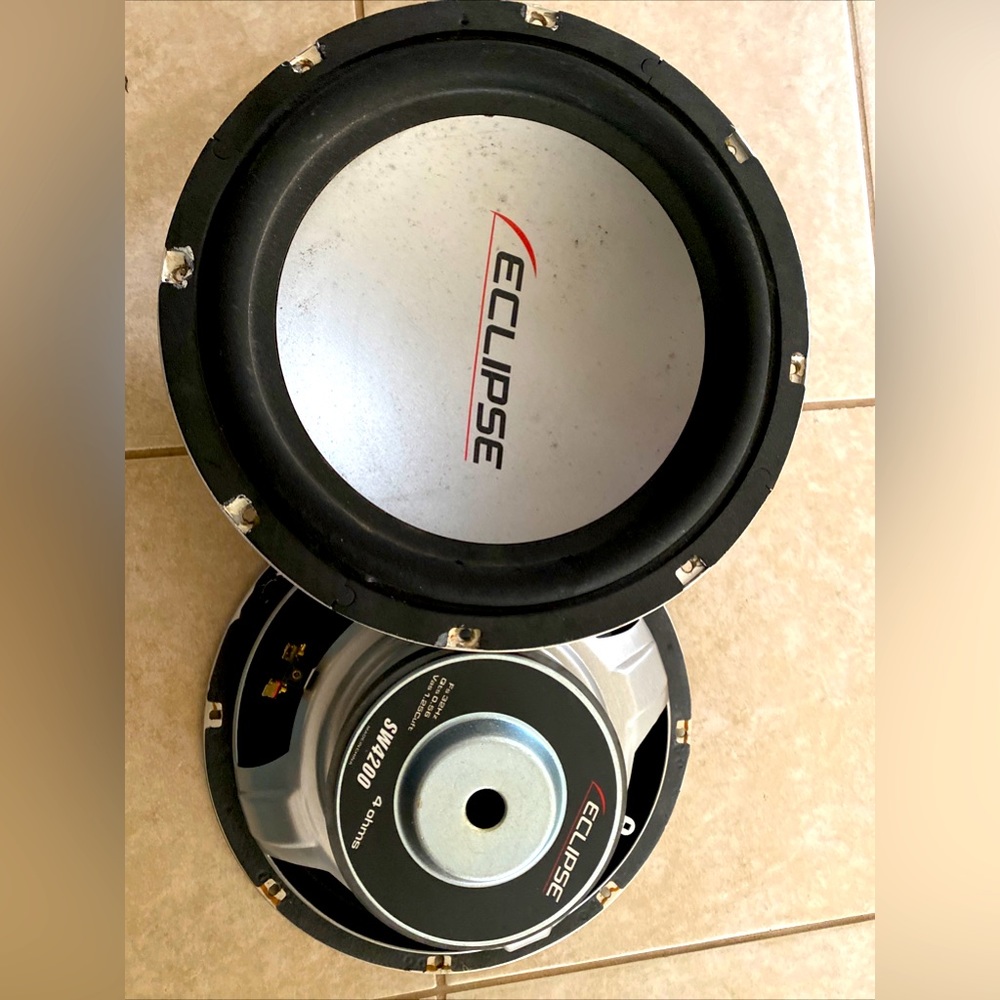 12” eclipse subwoofers